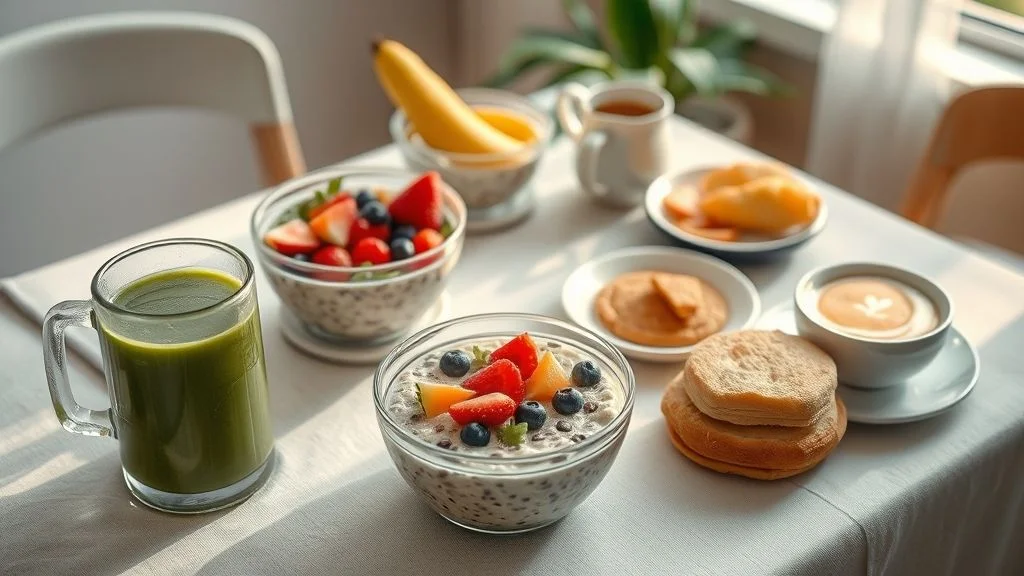 Dicas para preparar um café da manhã saudável