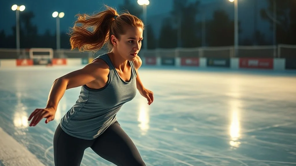 O campeonato feminino de hóquei nos Estados Unidos