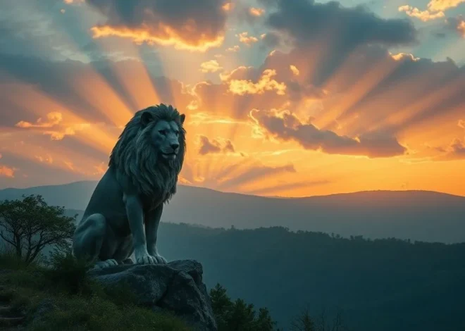 Sonhar com leão na bíblia: significado e interpretações