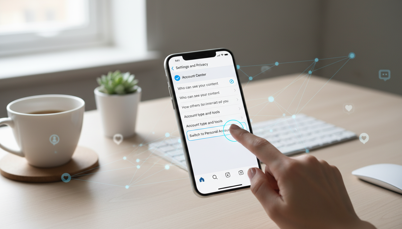 Como Mudar Conta Do Instagram Para Pessoal?
