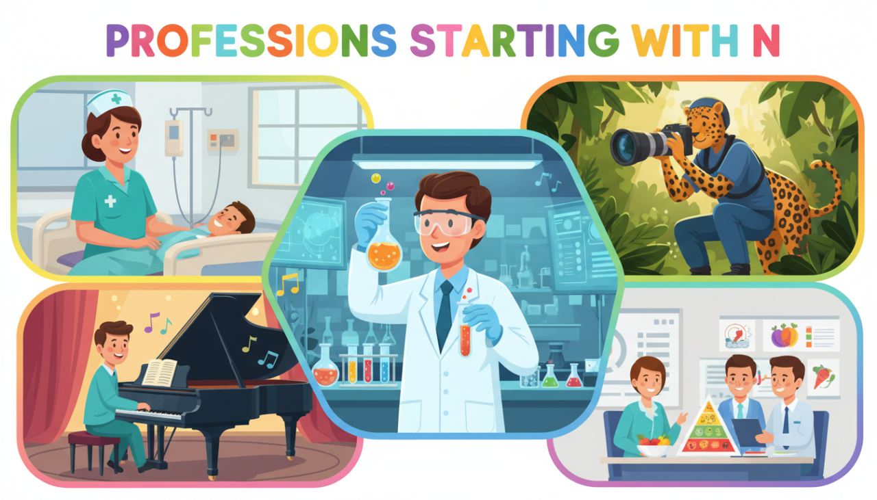 profissão com n