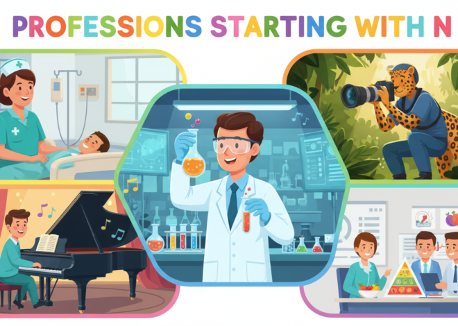 Profissão Com N: Lista Completa