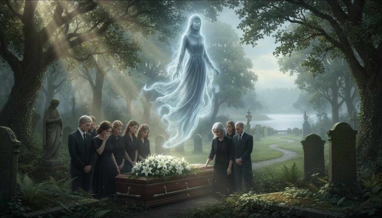 quando a pessoa morre ela vê seu velório