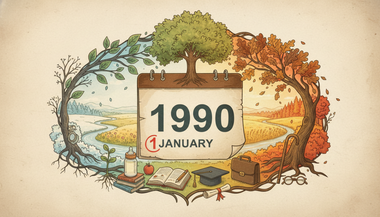 quem nasceu em 1990 tem quantos anos