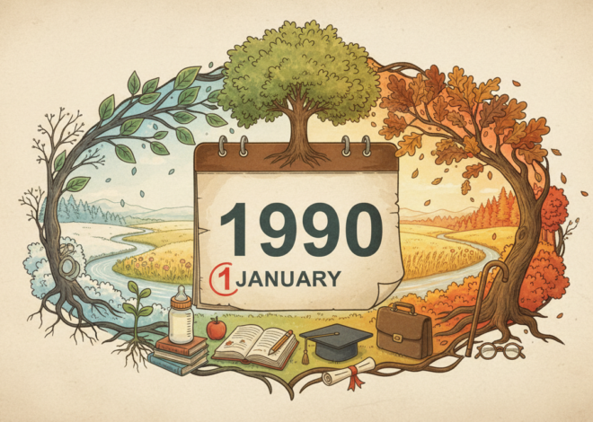 Quem Nasceu em 1990 Tem Quantos Anos?