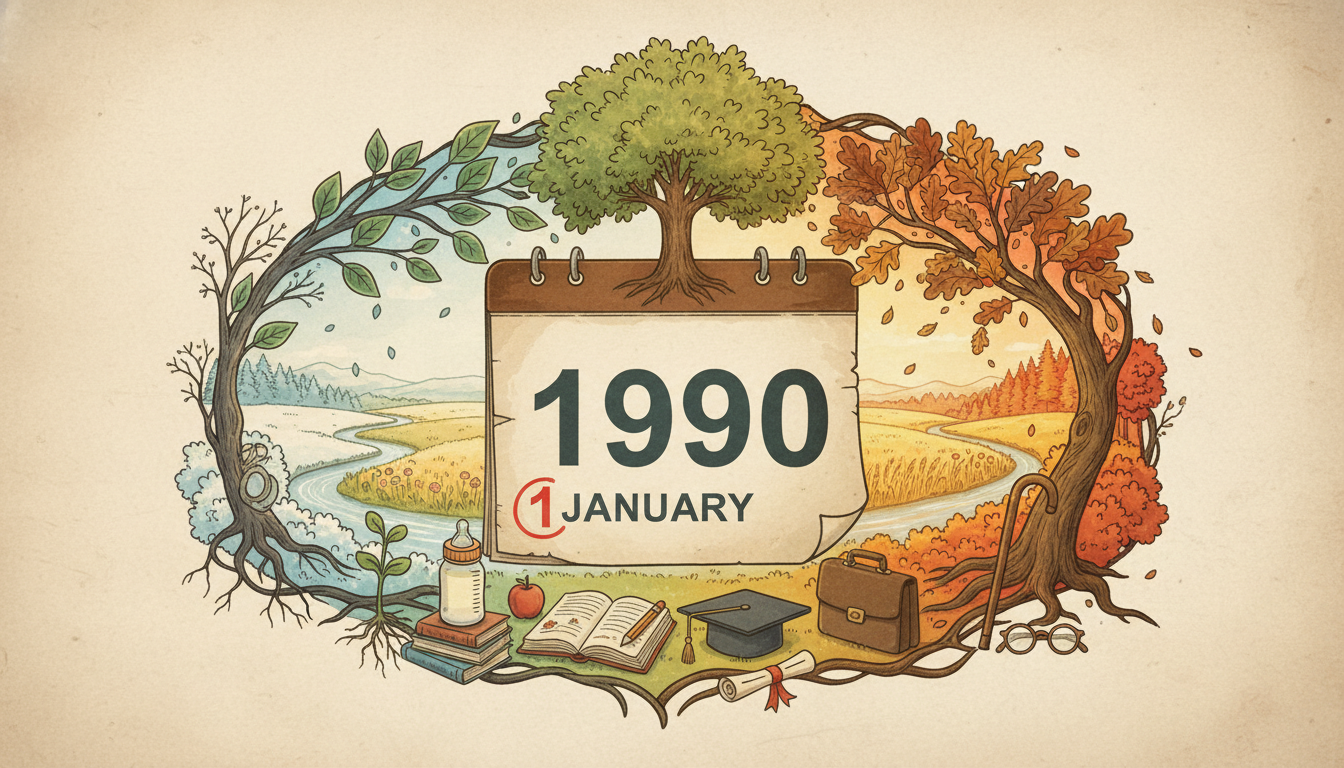 Quem Nasceu em 1990 Tem Quantos Anos?