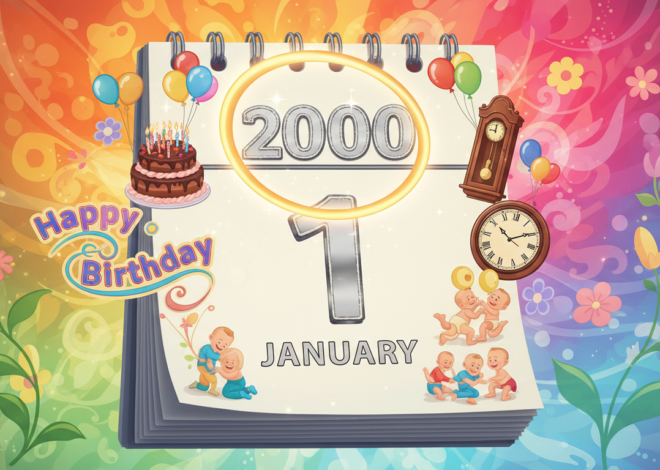 Quem Nasceu em 2000 Tem Quantos Anos?