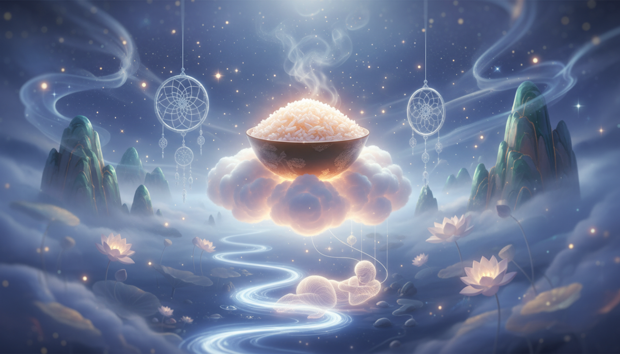 sonhar com arroz cozido