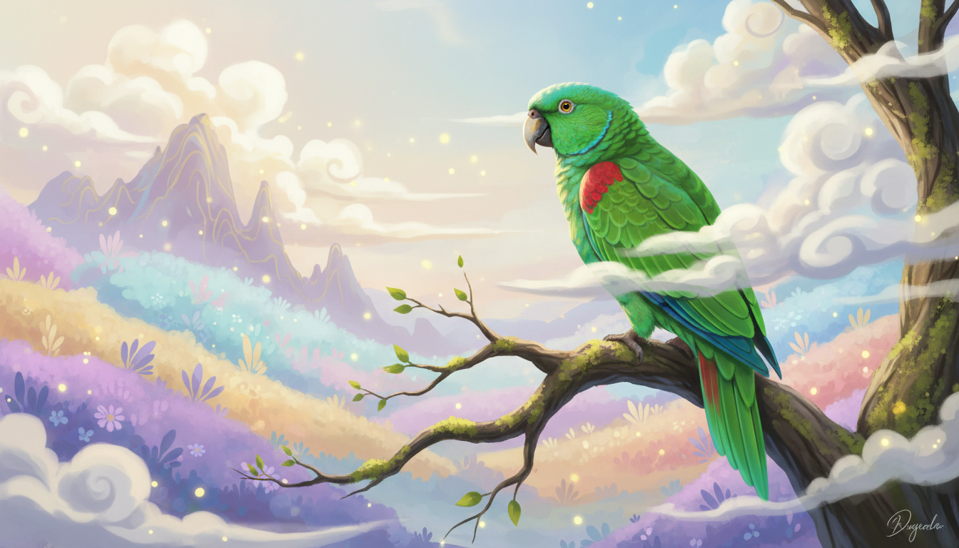 Sonhar com Papagaio Verde: Significado e Interpretação