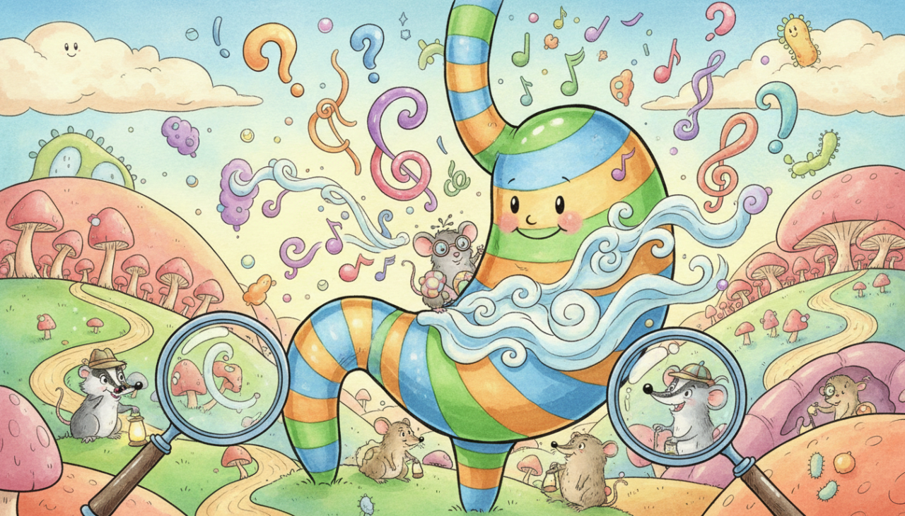 verme faz barulho na barriga