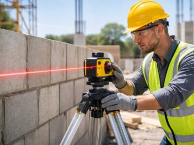 Nível a laser: como aumentar a precisão e reduzir retrabalho na obra