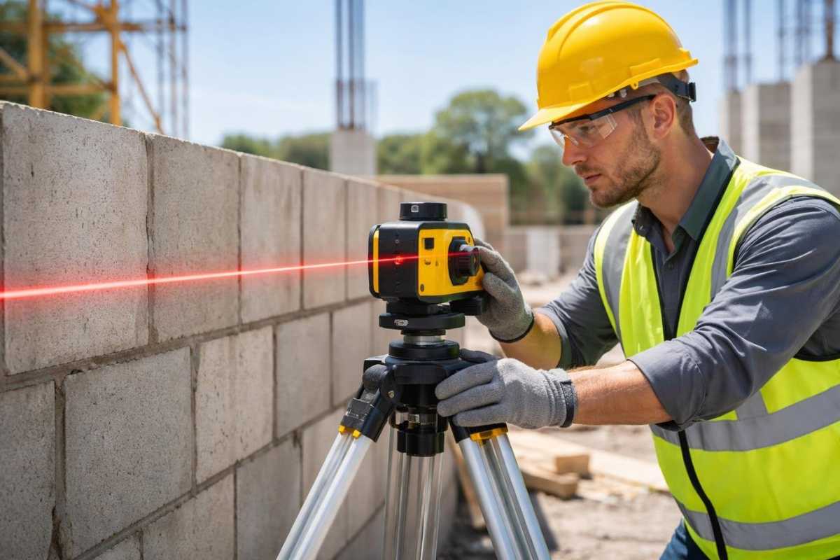 Nível a laser: como aumentar a precisão e reduzir retrabalho na obra