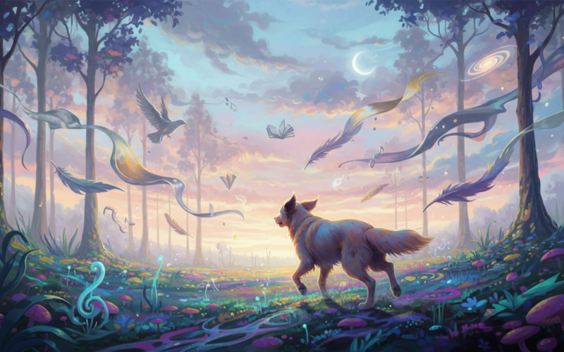 sonhar com cachorro fugindo