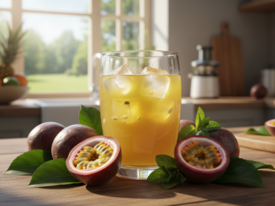 suco de maracujá acelera o coração