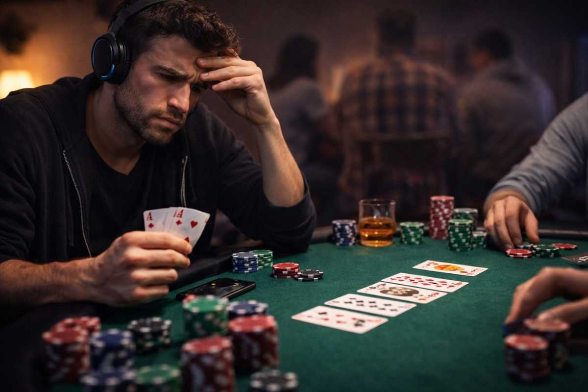 Erros ao jogar poker: os deslizes que mais derrubam jogadores