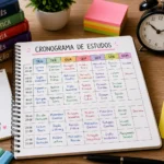 Como montar um cronograma de estudos perfeito