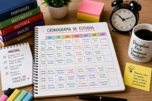 Como montar um cronograma de estudos perfeito