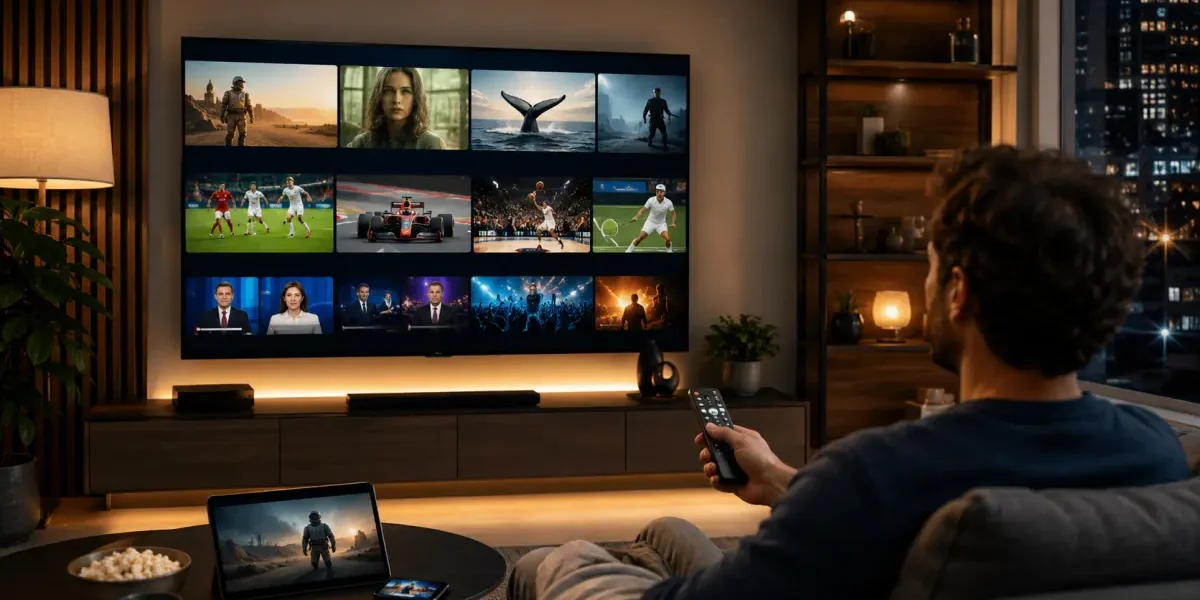 A nova forma de consumir filmes, séries e canais ao vivo