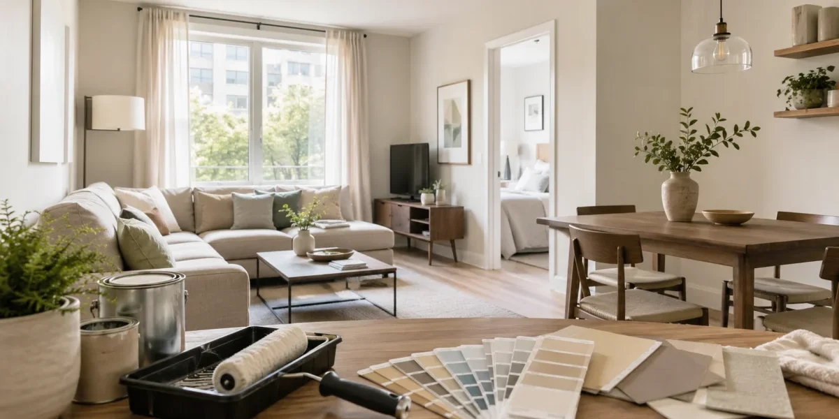 Como escolher a tinta certa para apartamento pequeno