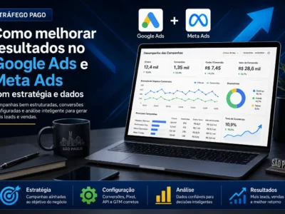 Como melhorar resultados no Google Ads e Meta Ads com estratégia e dados